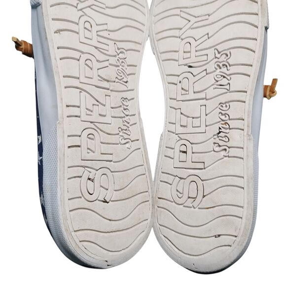 Sperry  Top-Sider 97679 Women's 9.5 Med Blue, White Stars, Red, White Stripes - Picture 12 of 12